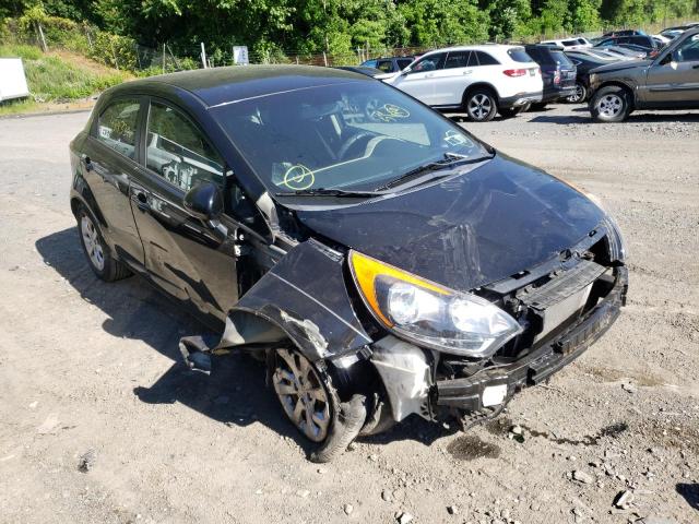 KIA RIO LX 2014 with VIN KNADM5A36E6367871 - Photo from auction