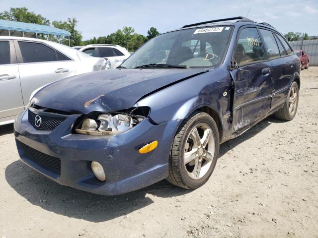 Photo 2 from auction – 2002 MAZDA PROTEGE PR with VIN JM1BJ245321602573