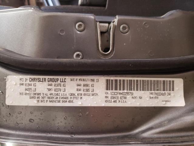 Photo 10 from auction – 2013 DODGE DART SE with VIN 1C3CDFAA4DD295750