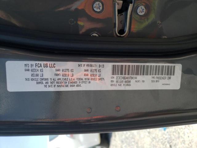 Photo 10 from auction – 2019 DODGE CHARGER SX with VIN 2C3CDXBG4KH704144