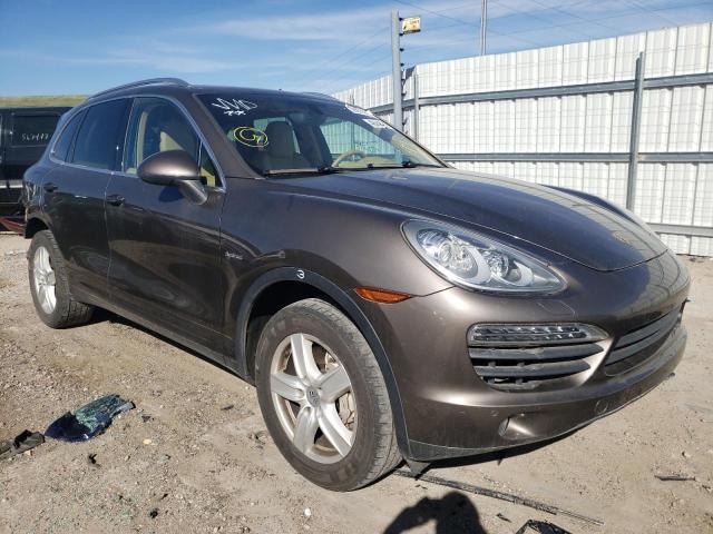 PORSCHE CAYENNE S 2012 with VIN WP1AE2A29CLA92762 - Photo from auction