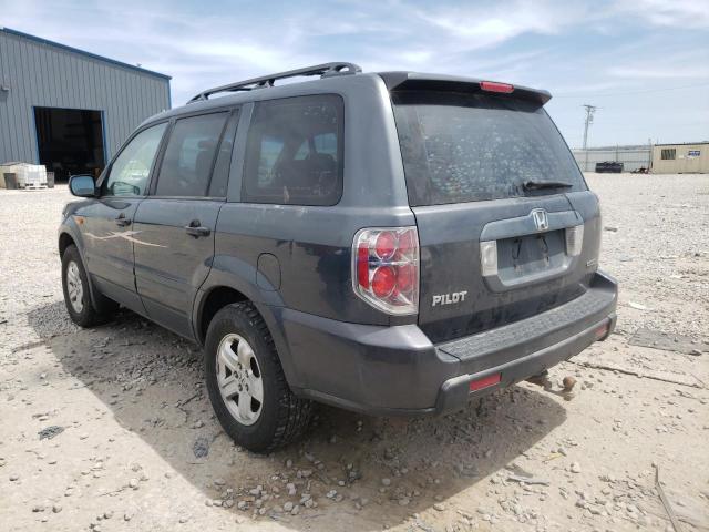 Photo 3 from auction – 2006 HONDA PILOT LX with VIN 2HKYF18176H500589
