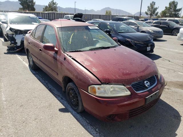 NISSAN SENTRA XE 2003 with VIN 3N1CB51D33L812957 - Photo from auction
