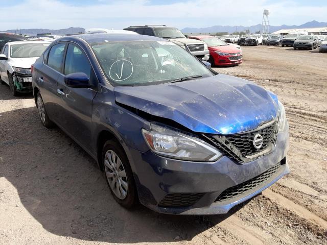 NISSAN SENTRA S 2017 with VIN 3N1AB7AP6HY396748 - Photo from auction