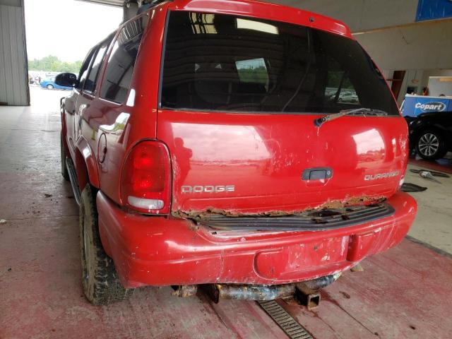 Photo 3 from auction – 2002 DODGE DURANGO SL with VIN 1B4HS48N82F159141