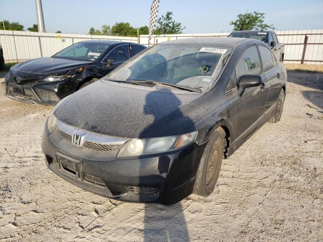 Photo 2 from auction – 2009 HONDA CIVIC LX with VIN 19XFA16559E027389