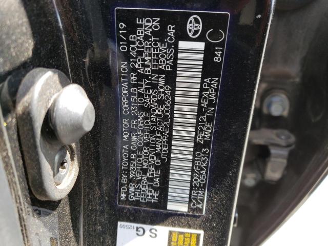 Photo 10 from auction – 2020 TOYOTA COROLLA LE with VIN JTDEPRAE2LJ006249