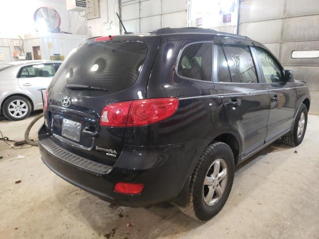 Photo 4 from auction – 2008 HYUNDAI SANTA FE G with VIN 5NMSG73D08H187201
