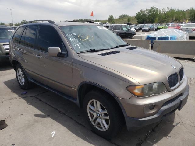 Photo 1 from auction – 2006 BMW X5 3.0I with VIN 5UXFA13516LY23806