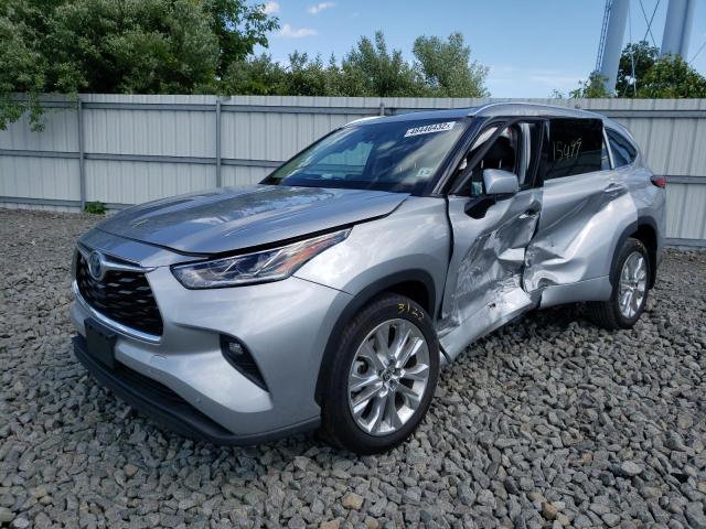 Photo 2 from auction – 2021 TOYOTA HIGHLANDER with VIN 5TDXBRCH9MS532865