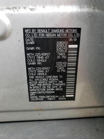 Photo 10 from auction – 2020 NISSAN ROGUE S with VIN KNMAT2MT0LP516334