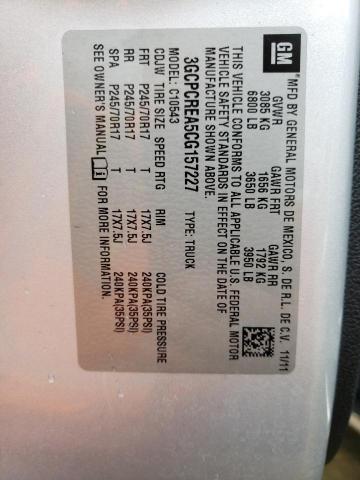 Photo 10 from auction – 2012 CHEVROLET SILVERADO with VIN 3GCPCREA5CG157227