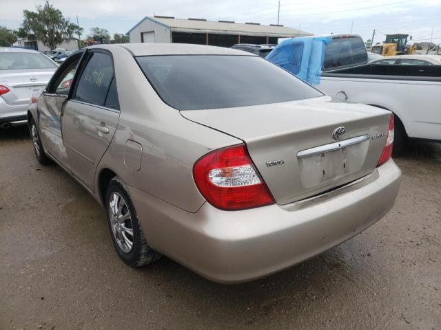 Photo 3 from auction – 2003 TOYOTA CAMRY LE with VIN 4T1BE30K23U741966