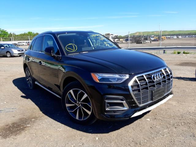 Photo 1 from auction – 2021 AUDI Q5 PREMIUM with VIN WA1BAAFY8M2125163