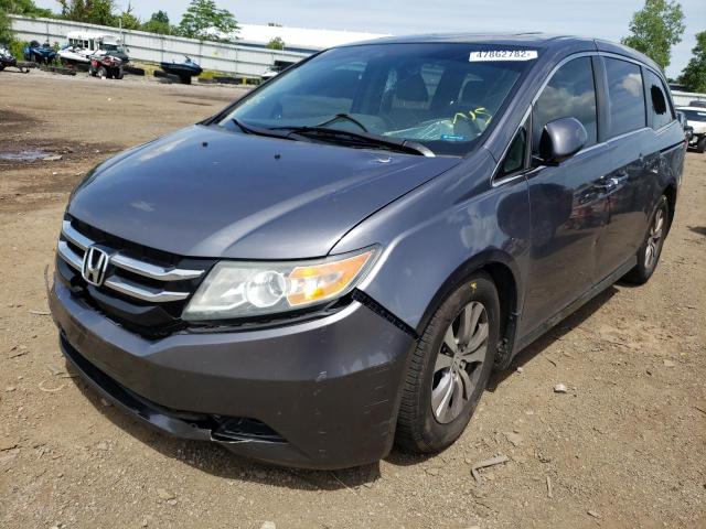 Photo 2 from auction – 2014 HONDA ODYSSEY EX with VIN 5FNRL5H65EB074589
