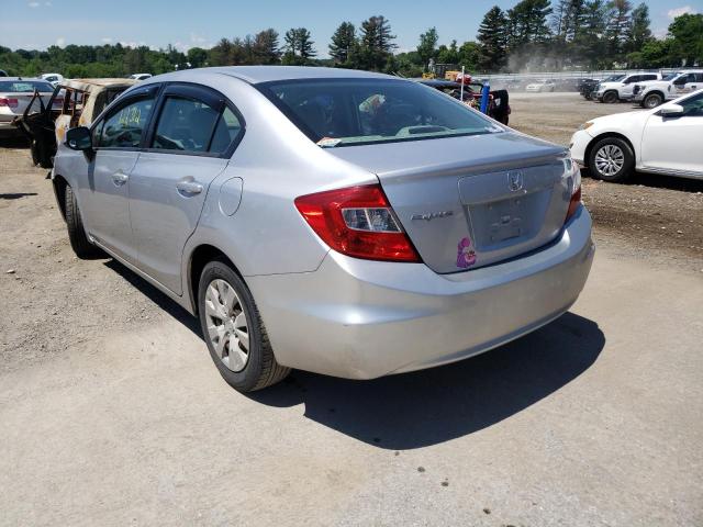 Photo 3 from auction – 2012 HONDA CIVIC LX with VIN 19XFB2F51CE314321
