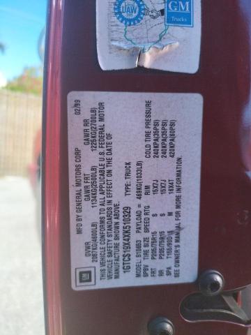 Photo 10 from auction – 1999 GMC SONOMA with VIN 1GTCS19X4XK510329