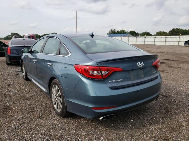 Photo 3 from auction – 2017 HYUNDAI SONATA SPO with VIN 5NPE34AF4HH450045