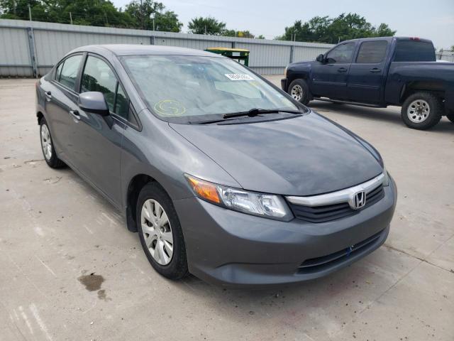 HONDA CIVIC LX 2012 with VIN 2HGFB2F59CH315433 - Photo from auction