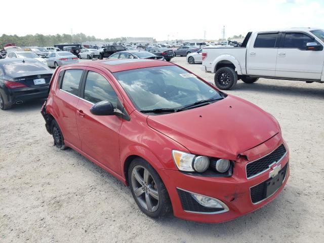 CHEVROLET SONIC RS 2013 with VIN 1G1JG6SB6D4144645 - Photo from auction