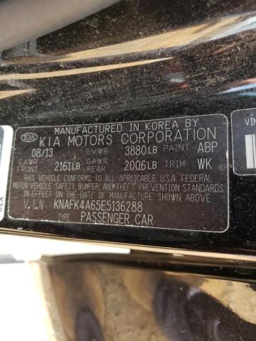 Photo 10 from auction – 2014 KIA FORTE LX with VIN KNAFK4A65E5136288