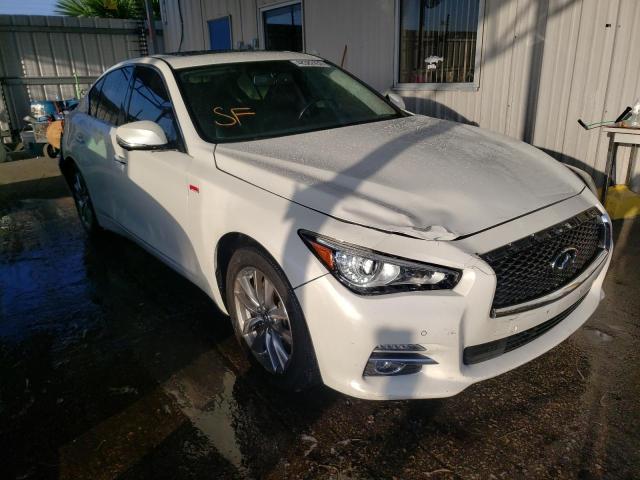 INFINITI Q50 BASE 2016 with VIN JN1CV7AR3GM251301 - Photo from auction