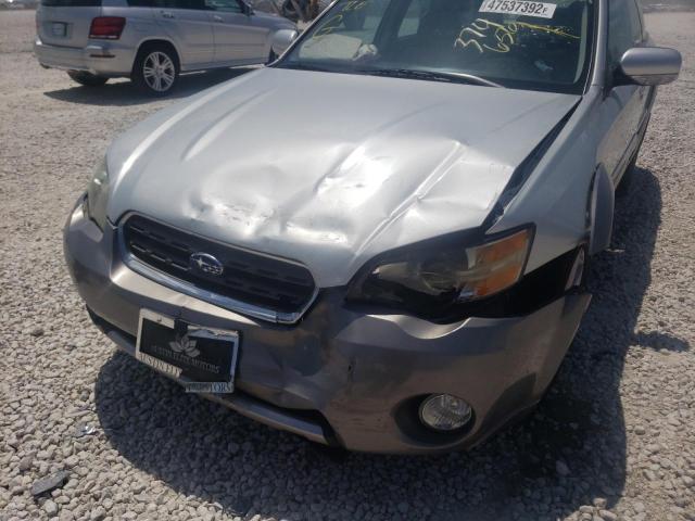 Photo 9 from auction – 2005 SUBARU LEGACY OUT with VIN 4S4BP86C054374656