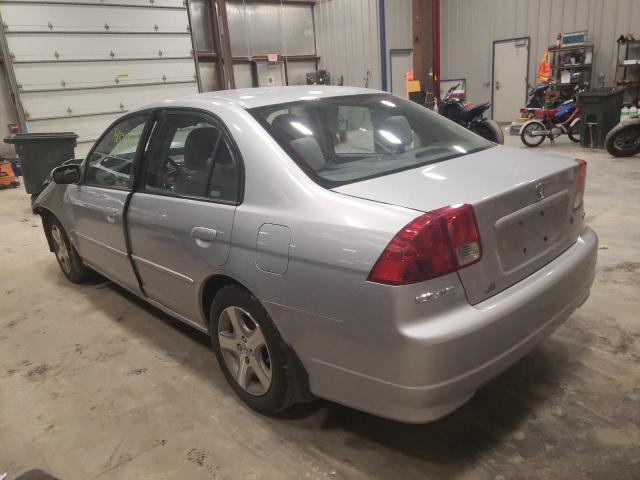 Photo 3 from auction – 2004 HONDA CIVIC EX with VIN 2HGES26784H526394