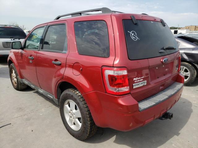 Photo 3 from auction – 2012 FORD ESCAPE XLT with VIN 1FMCU0DG6CKA93720