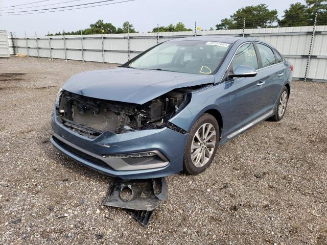 Photo 2 from auction – 2017 HYUNDAI SONATA SPO with VIN 5NPE34AF4HH450045