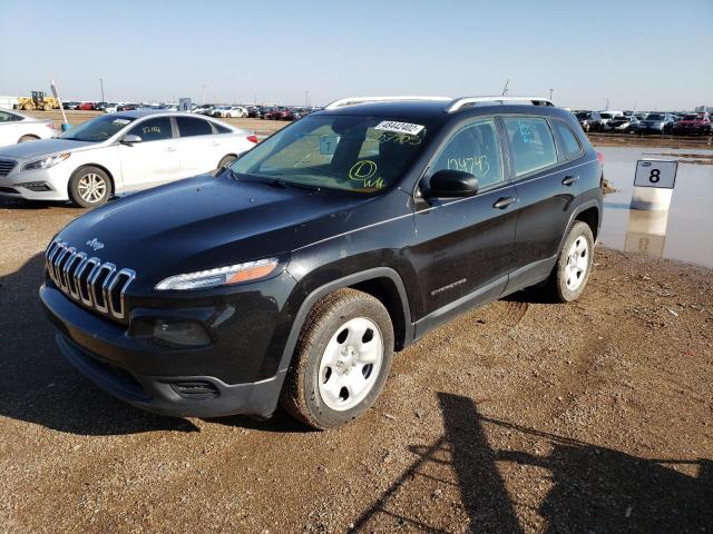 Photo 2 from auction – 2015 JEEP CHEROKEE S with VIN 1C4PJLAS6FW707705