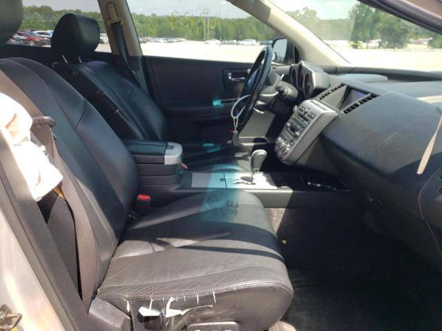 Photo 5 from auction – 2007 NISSAN MURANO SL with VIN JN8AZ08T77W507773