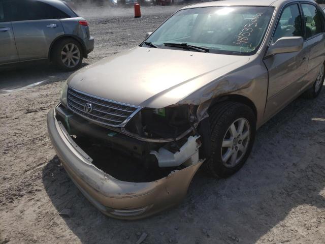 Photo 9 from auction – 2003 TOYOTA AVALON XL with VIN 4T1BF28B13U304164