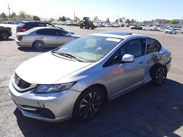 Photo 2 from auction – 2013 HONDA CIVIC EX with VIN 19XFB2F85DE048300