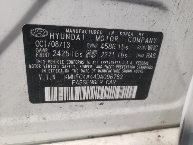 Photo 10 from auction – 2013 HYUNDAI SONATA HYB with VIN KMHEC4A44DA096782