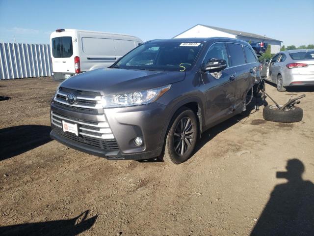 Photo 2 from auction – 2019 TOYOTA HIGHLANDER with VIN 5TDJZRFH2KS622658