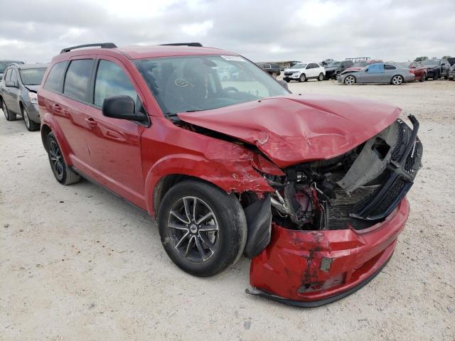 DODGE JOURNEY SE 2018 with VIN 3C4PDCAB6JT382544 - Photo from auction