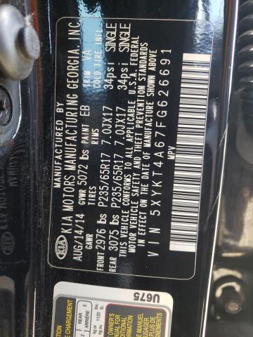 Photo 10 from auction – 2015 KIA SORENTO LX with VIN 5XYKT4A67FG626691