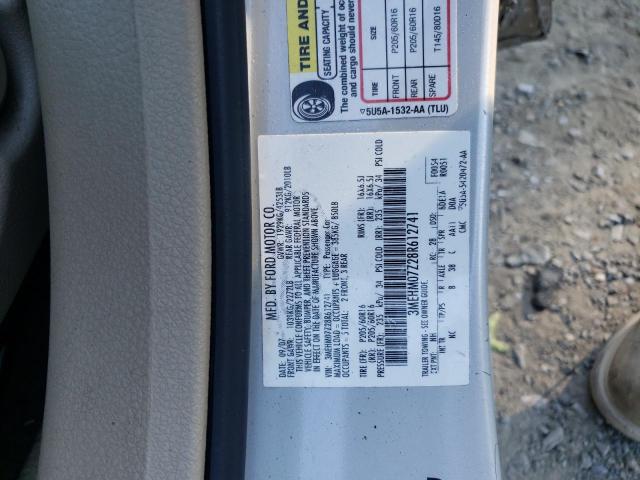 Photo 10 from auction – 2008 MERCURY MILAN with VIN 3MEHM07Z28R612741
