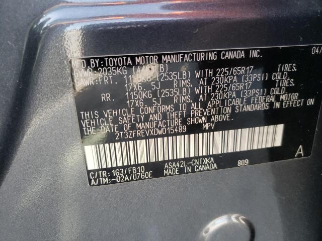 Photo 10 from auction – 2013 TOYOTA RAV4 LE with VIN 2T3ZFREVXDW015489