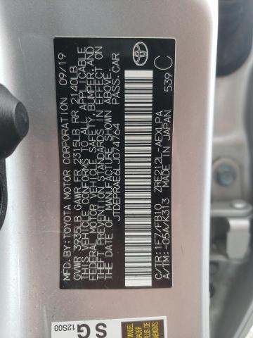 Photo 10 from auction – 2020 TOYOTA COROLLA LE with VIN JTDEPRAE6LJ074764