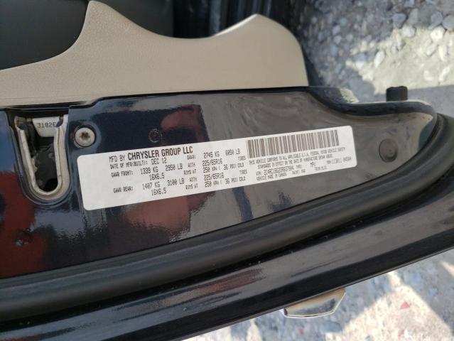 Photo 10 from auction – 2013 CHRYSLER TOWN & COU with VIN 2C4RC1BG2DR637904