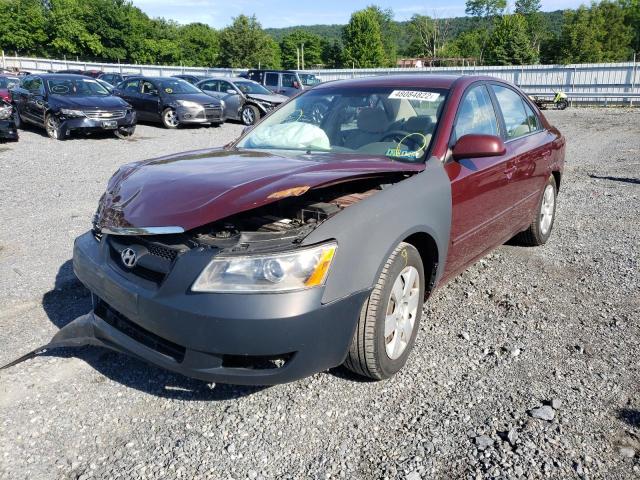 Photo 2 from auction – 2008 HYUNDAI SONATA with VIN 5NPET46C58H353273