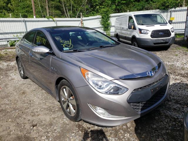 HYUNDAI SONATA HYB 2011 with VIN KMHEC4A41BA016545 - Photo from auction