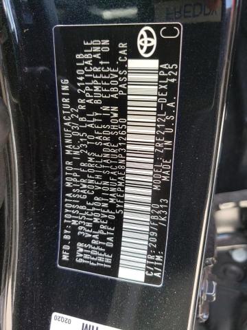 Photo 10 from auction – 2022 TOYOTA COROLLA LE with VIN 5YFEPMAE8NP312650