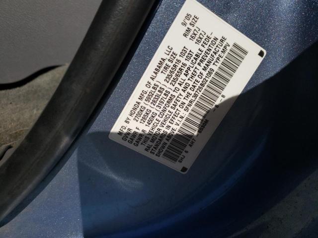 Photo 10 from auction – 2006 HONDA ODYSSEY EX with VIN 5FNRL38726B021069