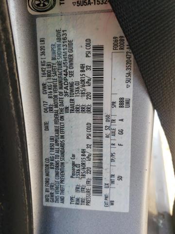 Photo 10 from auction – 2017 FORD FIESTA S with VIN 3FADP4AJ5HM131631
