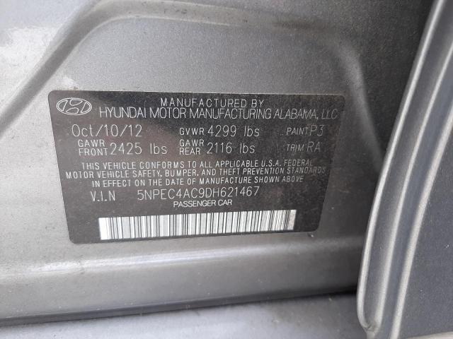 Photo 10 from auction – 2013 HYUNDAI SONATA SE with VIN 5NPEC4AC9DH621467