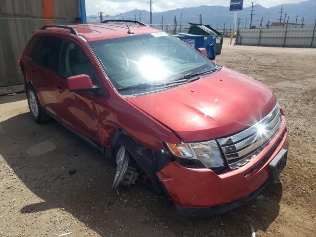 FORD EDGE SEL 2008 with VIN 2FMDK48CX8BB21321 - Photo from auction