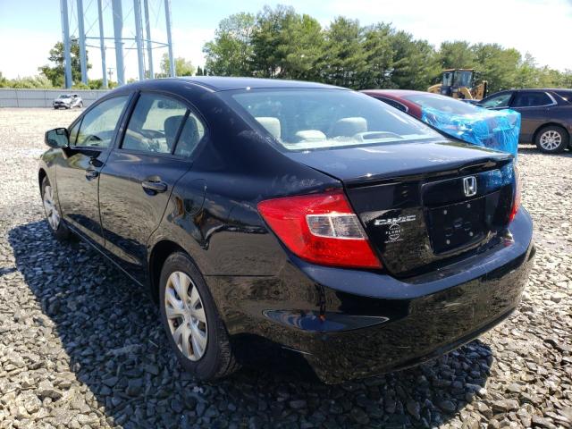 Photo 3 from auction – 2012 HONDA CIVIC LX with VIN 19XFB2F59CE369549